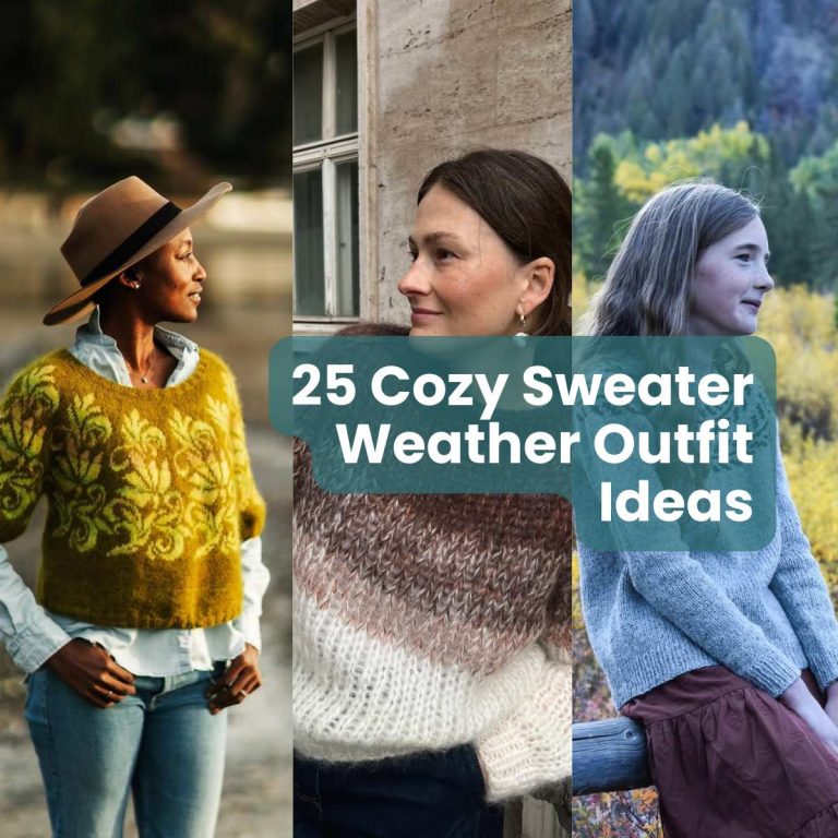 25 Cozy Sweater Weather Outfit Ideas