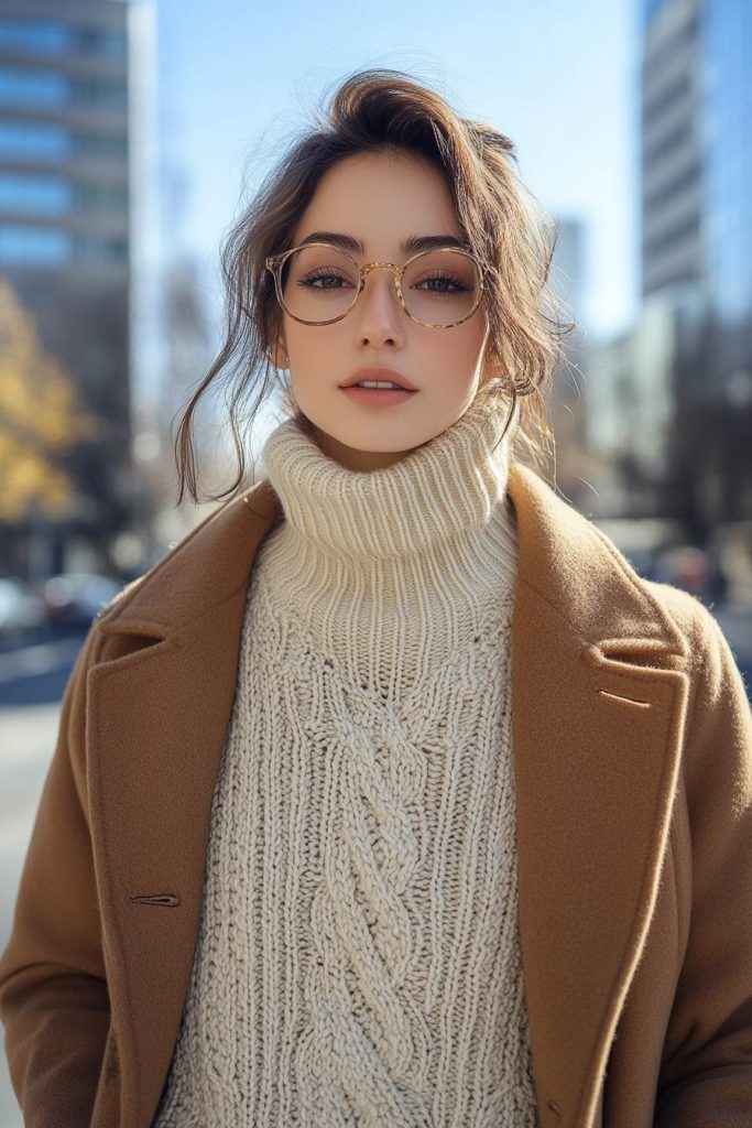 A Sweater and Coat Combo