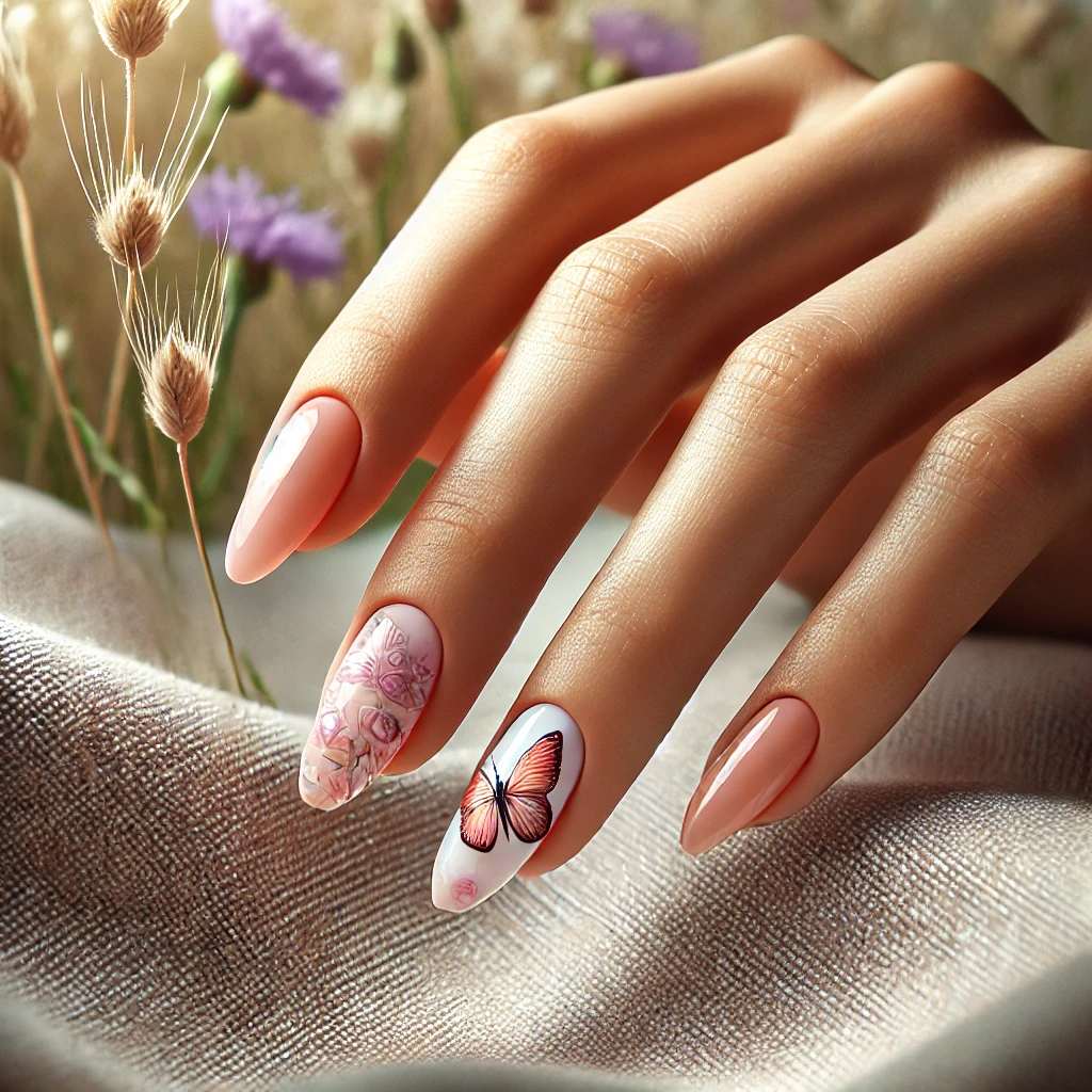 Butterfly Nail Art