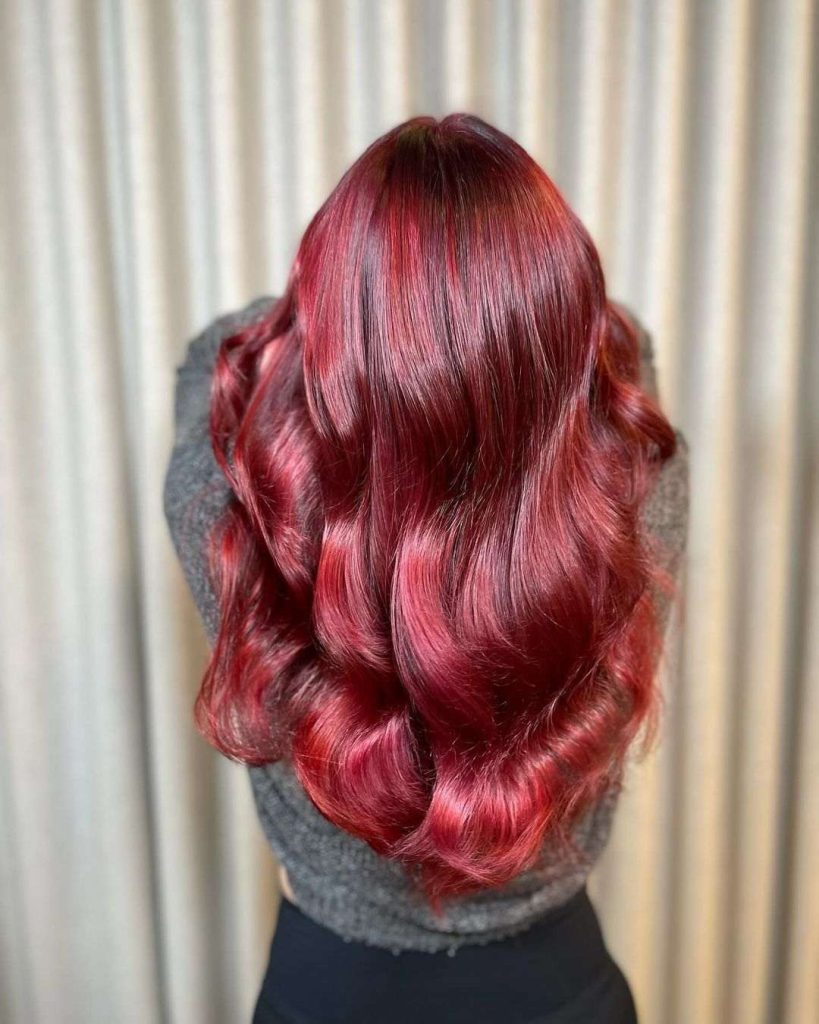 Cherry Red Hair 13