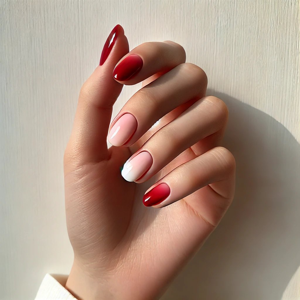 Cherry Red Ombre Magic