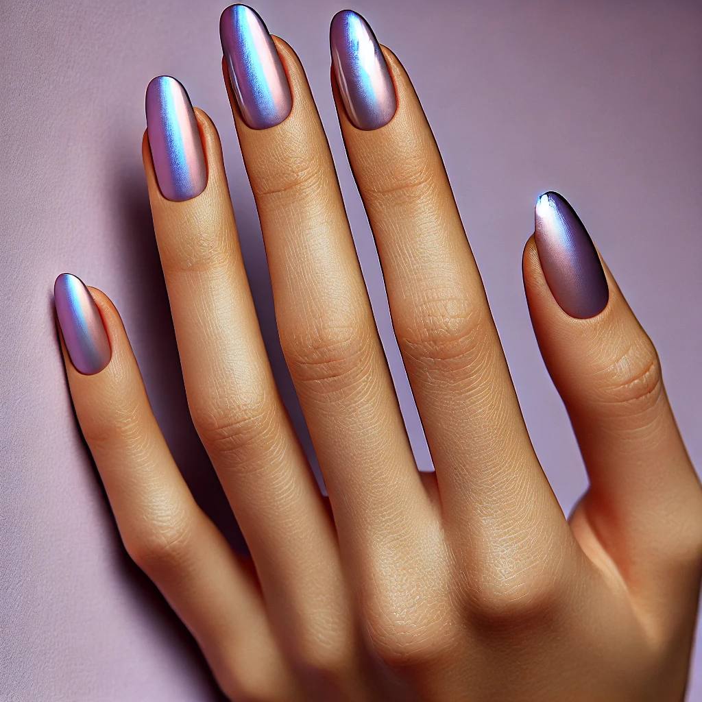 Chrome Gradient Lavender Fantasy