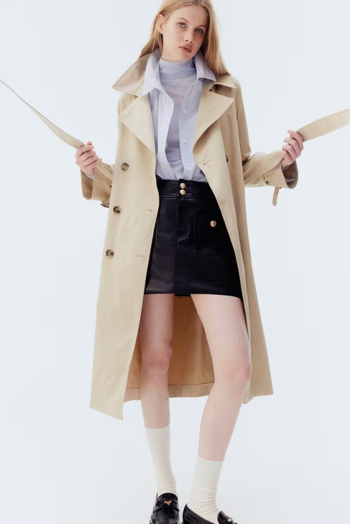 H&M Outfit  (Twill Trench Coat)