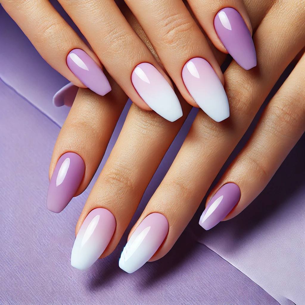 Ombre Lavender Elegance