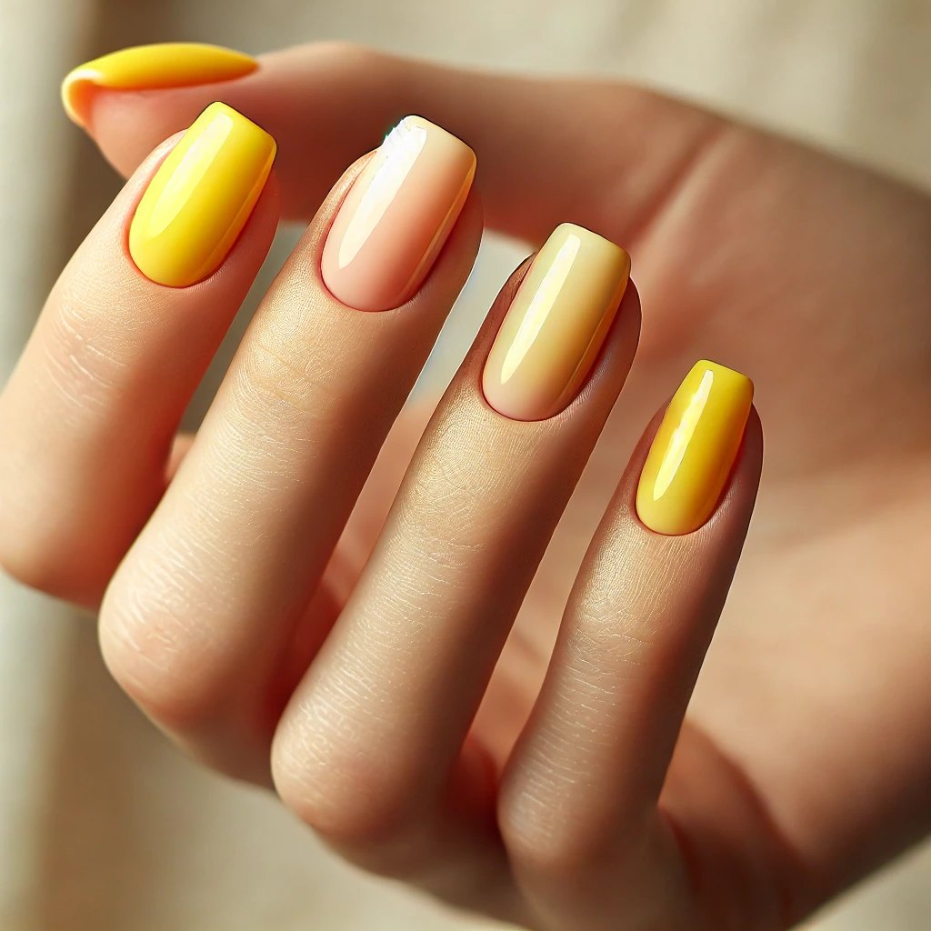 Ombre Yellow Gradients