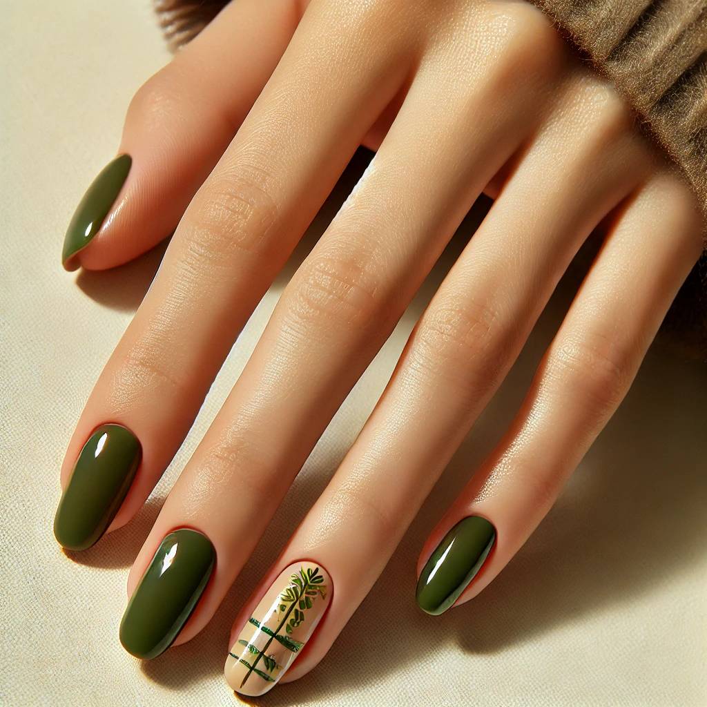 Plaid Olive Green Patterns