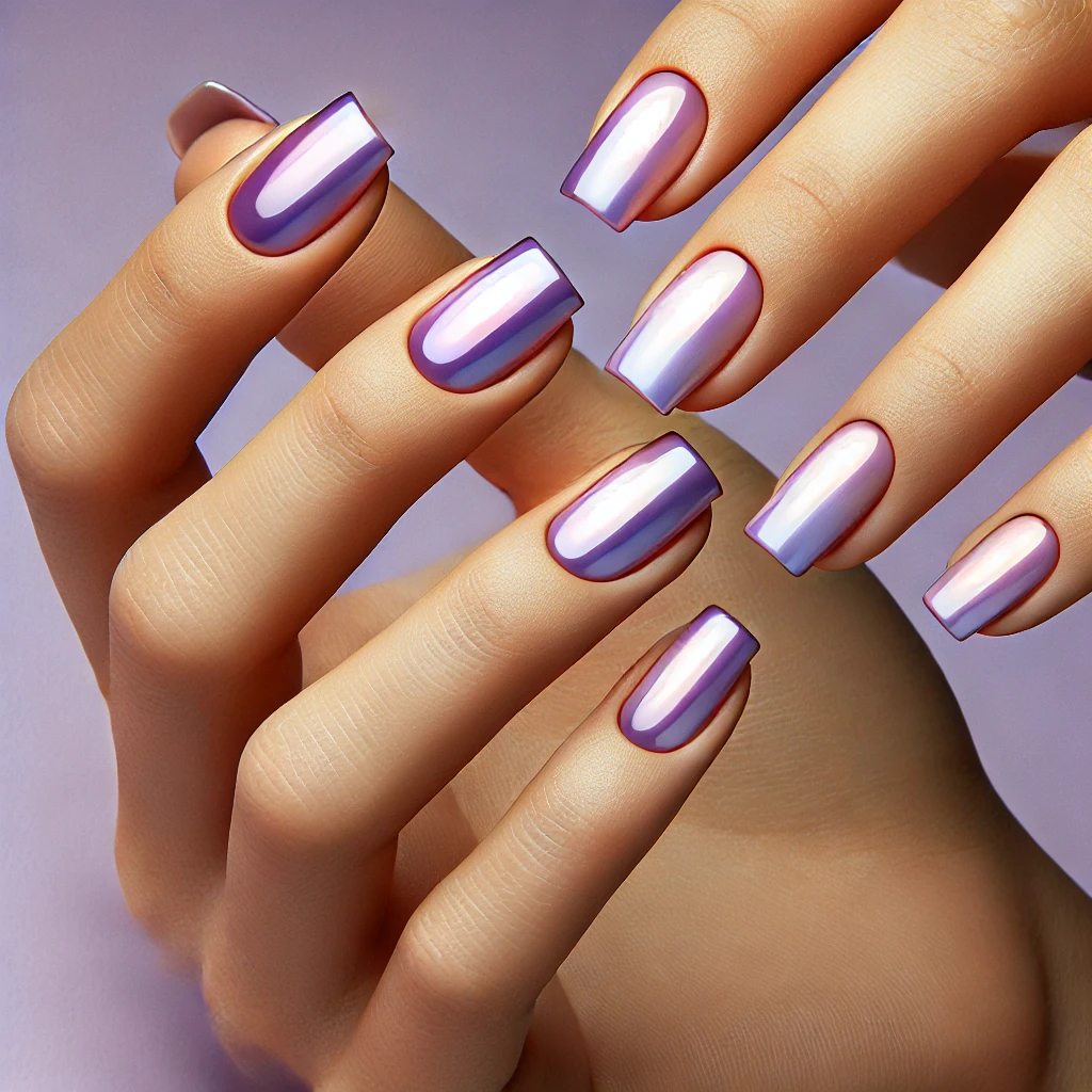 Purple Chrome Gradient