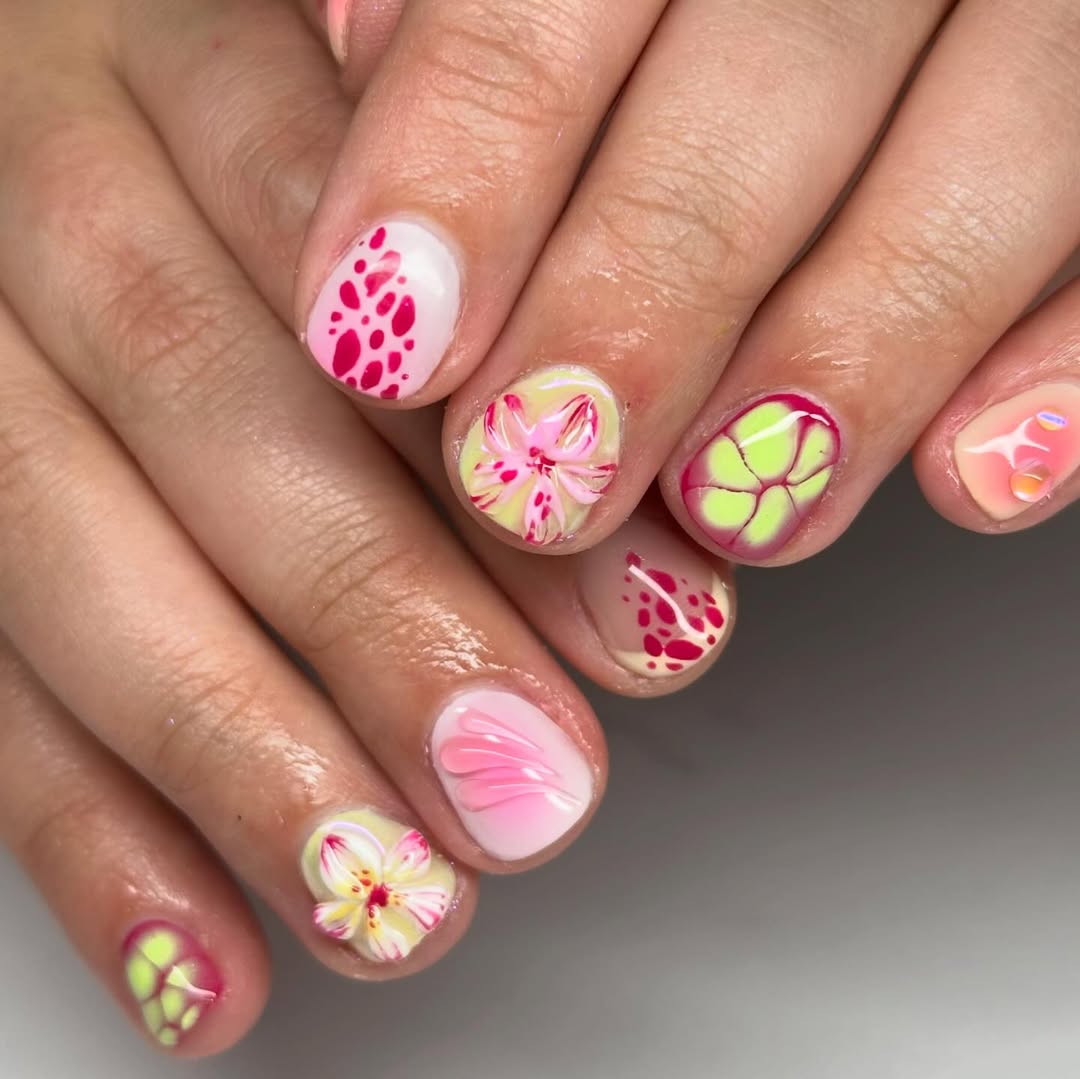 Spring Short Nails 3