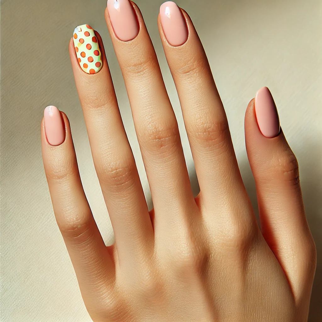 Subtle Pastel Polka Dots