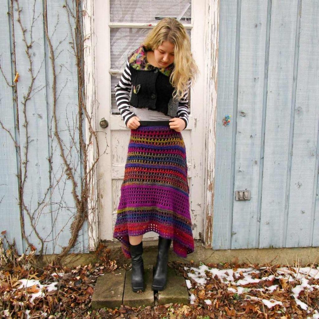 Sweater & Skirt Outfit 10