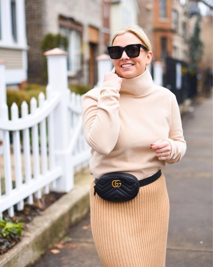 Sweater & Skirt Outfit 2