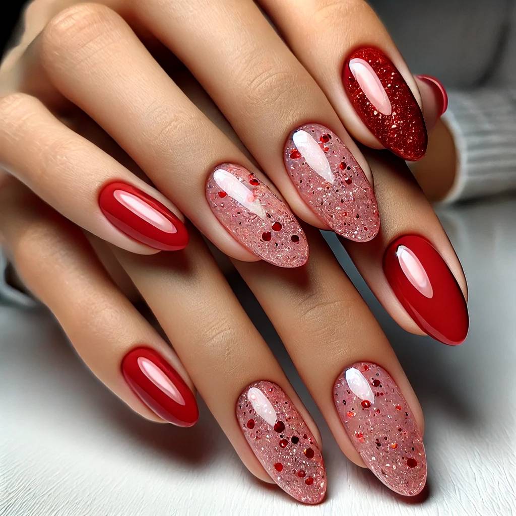 Translucent Cherry with Micro-Glitter