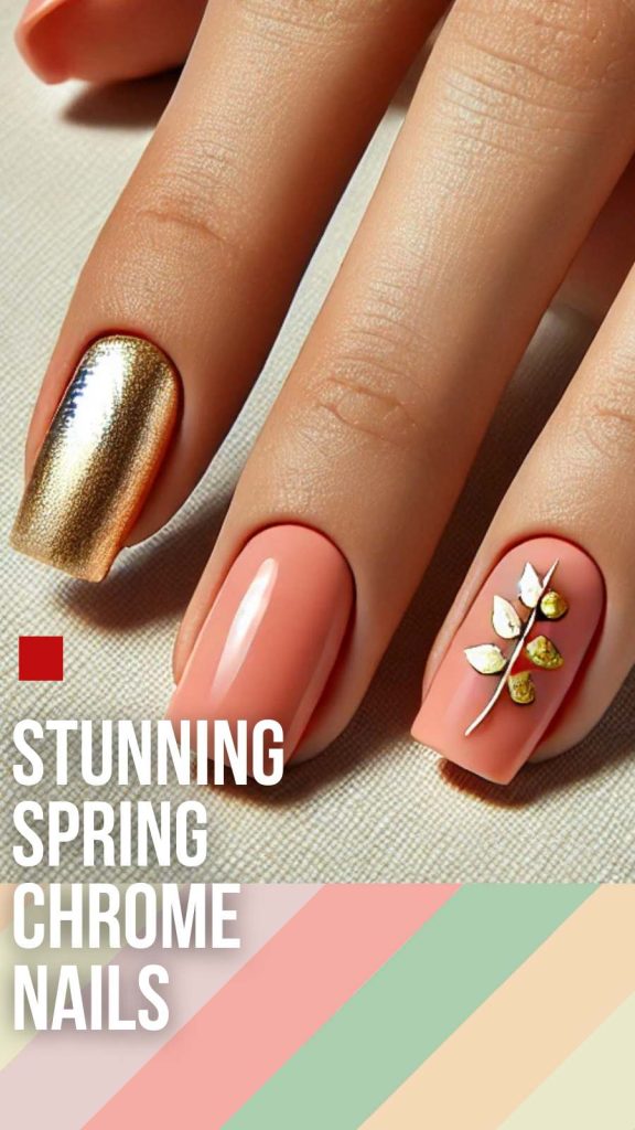 12 Chrome Nail Designs That Shine for Spring