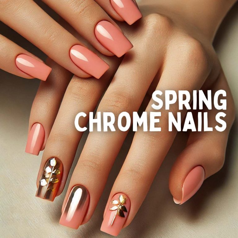 12 Trendy Spring Chrome Nails Perfect for Spring 2025