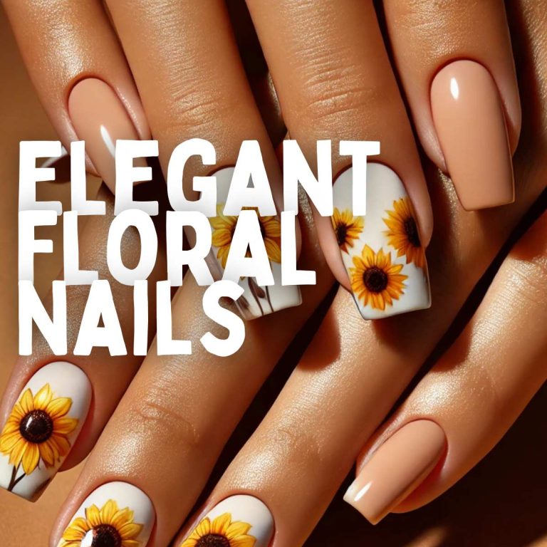 15 Elegant Floral Nails to Elevate Your Manicure Game