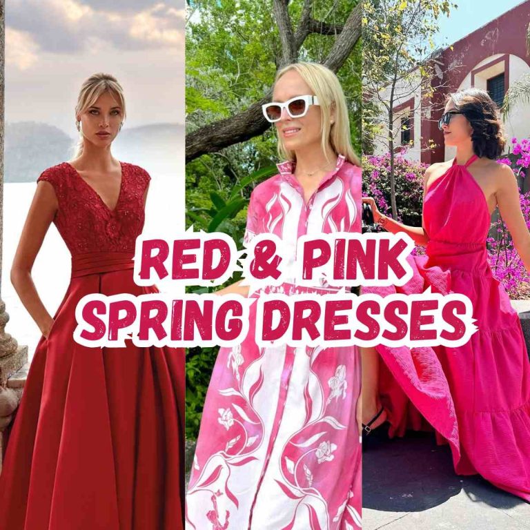 18 Stunning Red & Pink Spring Dresses to Impress This Season