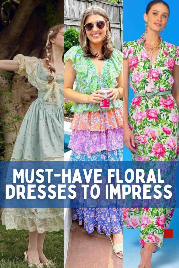 19 Floral Dresses to Impress for Any Occasion