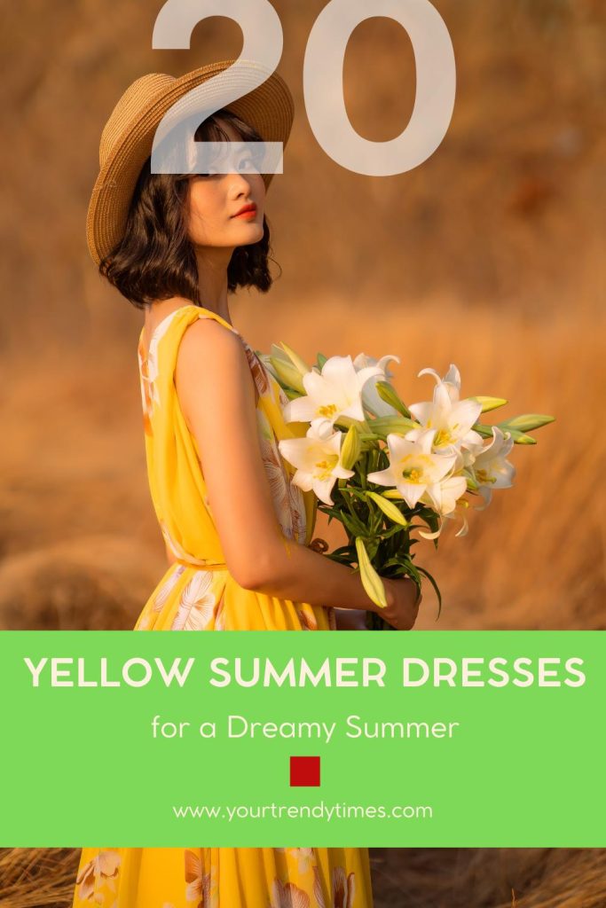 20 Perfect Yellow Dresses to Refresh Your Spring and Summer Wardrobe