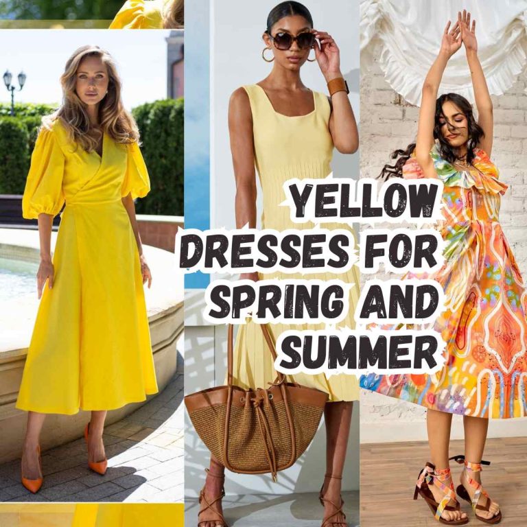 20 Soft and Comfy Yellow Dresses for Spring and Summer