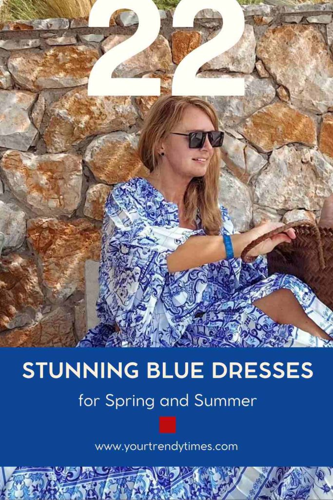 22 Chic Blue Dresses for a Dreamy Spring and Summer