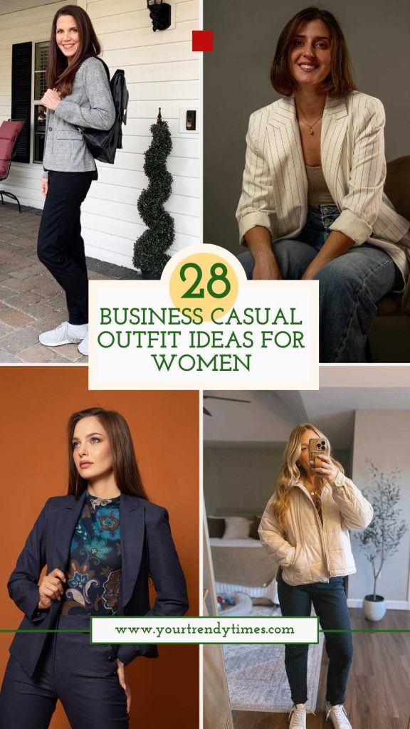 28 Modern Business Casual Outfits for Women for Every Office Setting