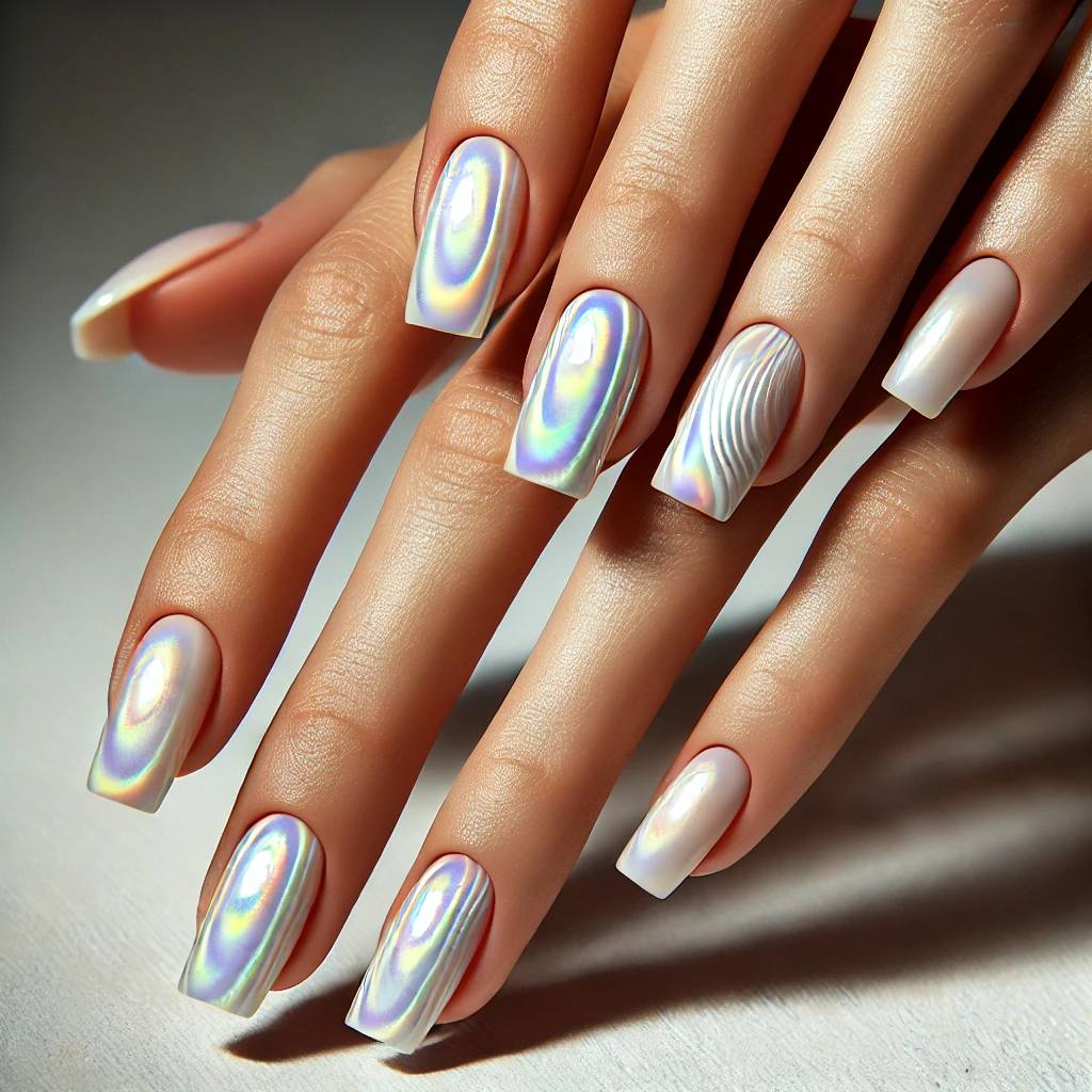 Iridescent Wave Designs