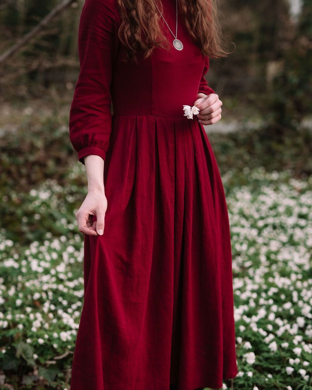 Red Spring Dress 17