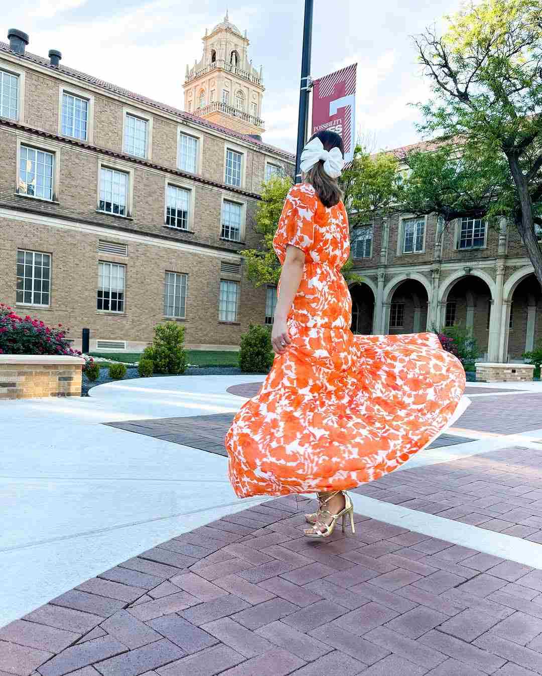 Red Spring Dress 3