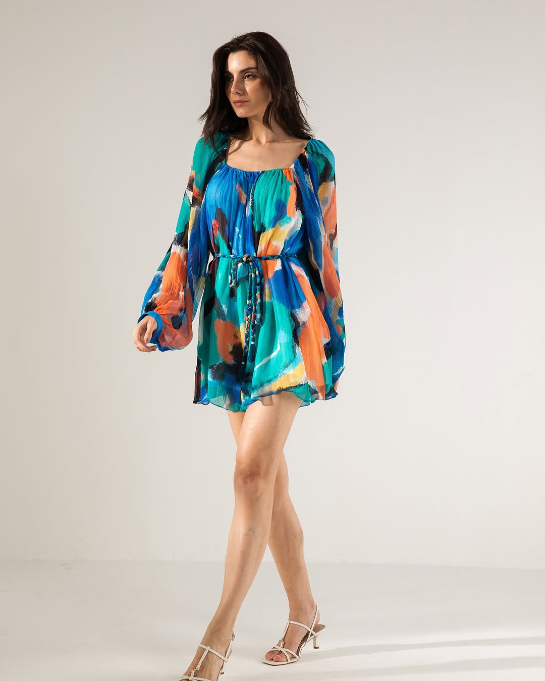 Spring-Summer Blue Dress 15