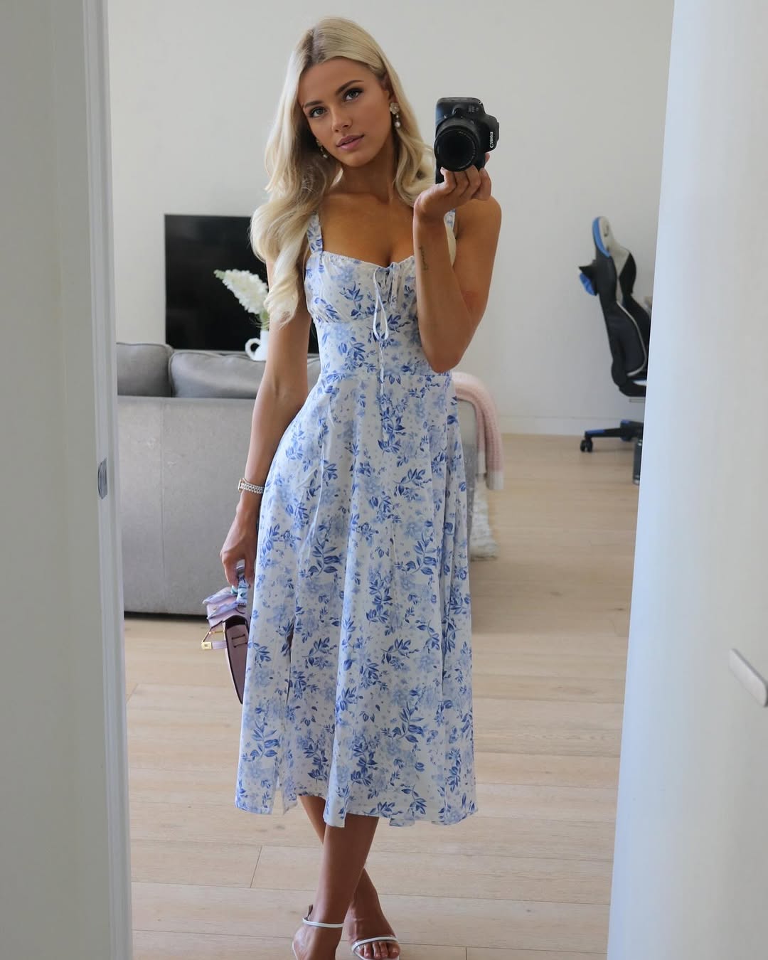 Spring-Summer Blue Dress 18