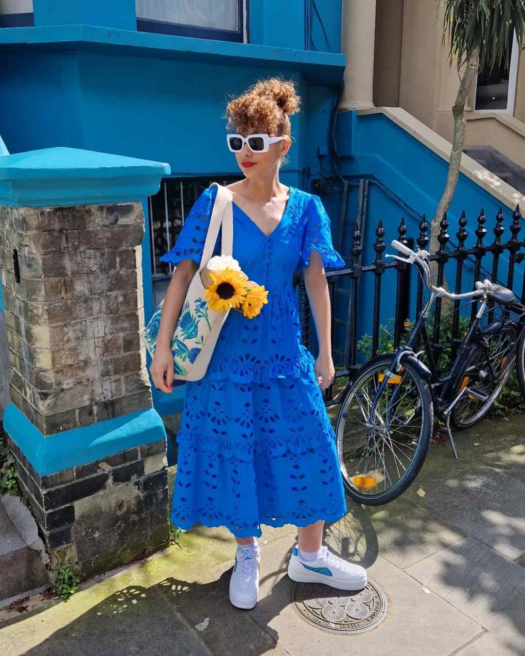 Spring-Summer Blue Dress 2