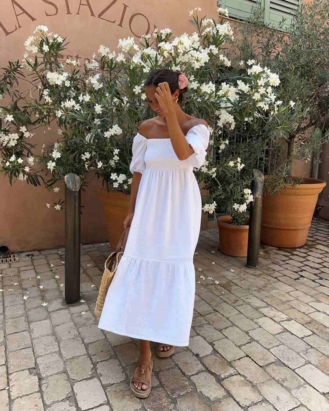 White Summer Dress 11