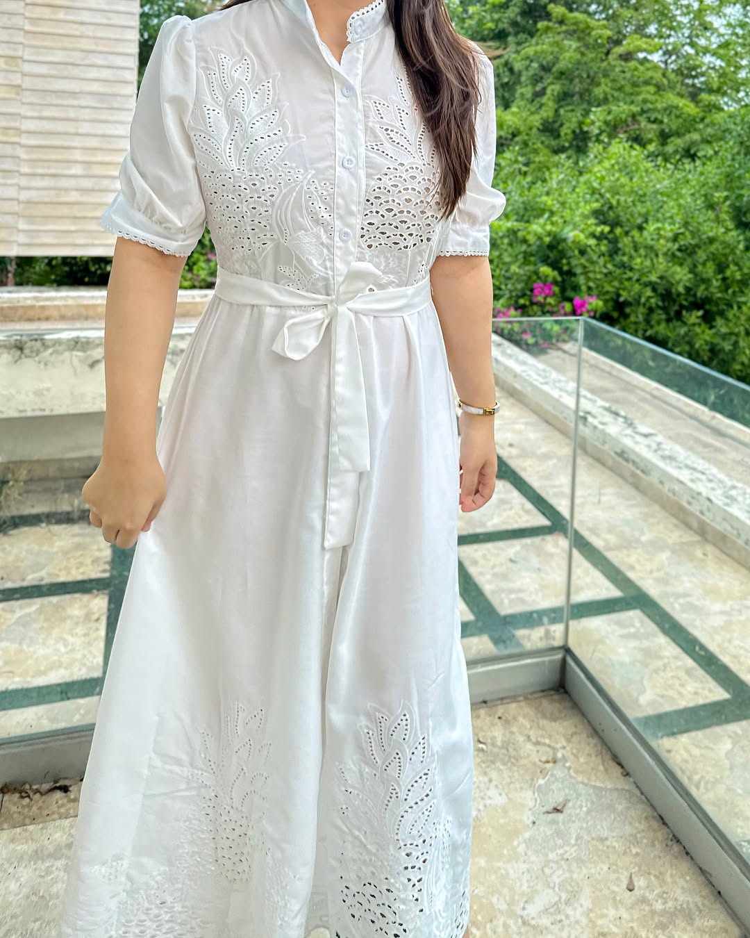 White Summer Dress 23